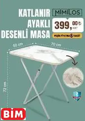 KATLANIR AYAKLI DESENLİ MASA KATLANIR AYAKLI DESENLİ MASA